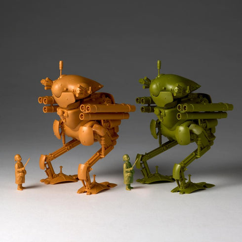 『マシーネンクリーガー』ARTPLA 陸戦ガンス(2機セット)&エディ・アムゼル