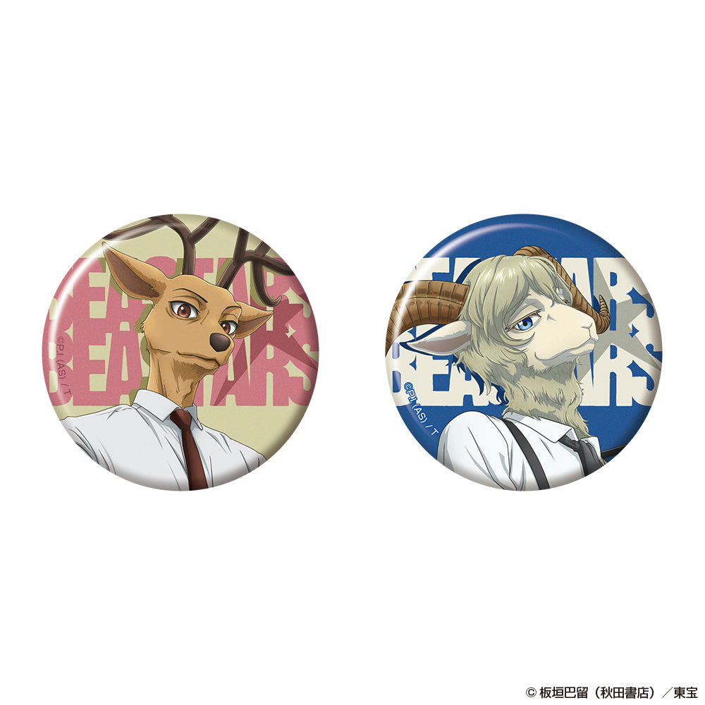 板垣巴留展 刺繍缶バッジ BEASTARS ルイ 2種類 BEASTARS』缶バッジセット ルイ&ピナ - Anime Store.JP