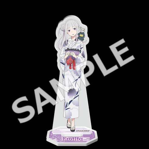 『Re:ゼロから始める異世界生活』アクリルスタンドフィギュア 七夕まつりver. エミリア