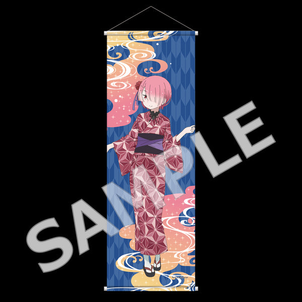 『Re:ゼロから始める異世界生活』B2ハーフタペストリー 七夕まつりver. ラム