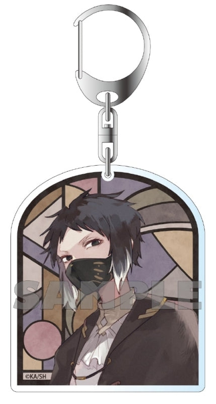 『文豪ストレイドッグス』春河35イラスト アクリルキーホルダー 芥川龍之介【202501再販】