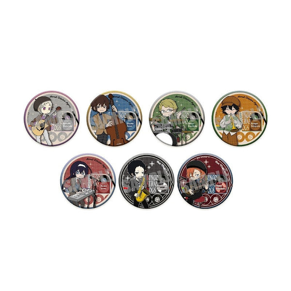 『文豪ストレイドッグス』トレーディングマット缶バッジ(全7種)ジャズナイトver.【BOXJAN】【202411再販】