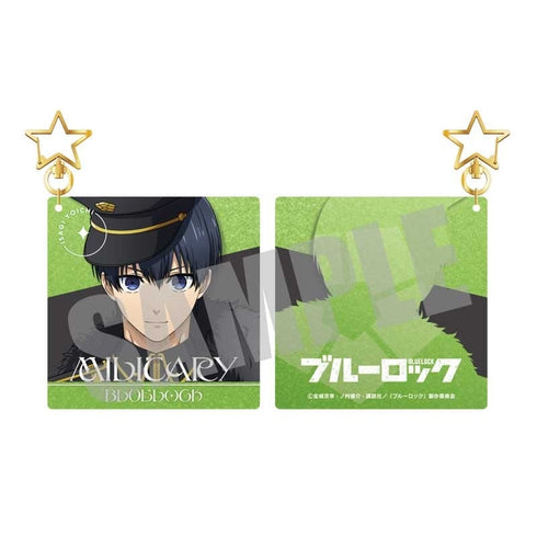 『ブルーロック』アクリルキーホルダー 潔 世一 Blue military ver.