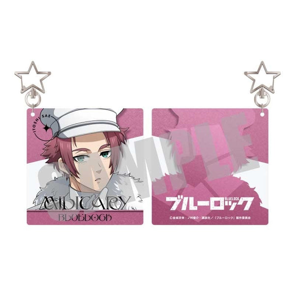 『ブルーロック』アクリルキーホルダー 糸師 冴 Blue military ver.