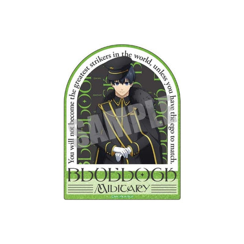 『ブルーロック』ダイカットステッカー 潔 世一 Blue military ver.