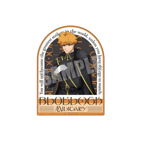 『ブルーロック』ダイカットステッカー 國神 錬介 Blue military ver.