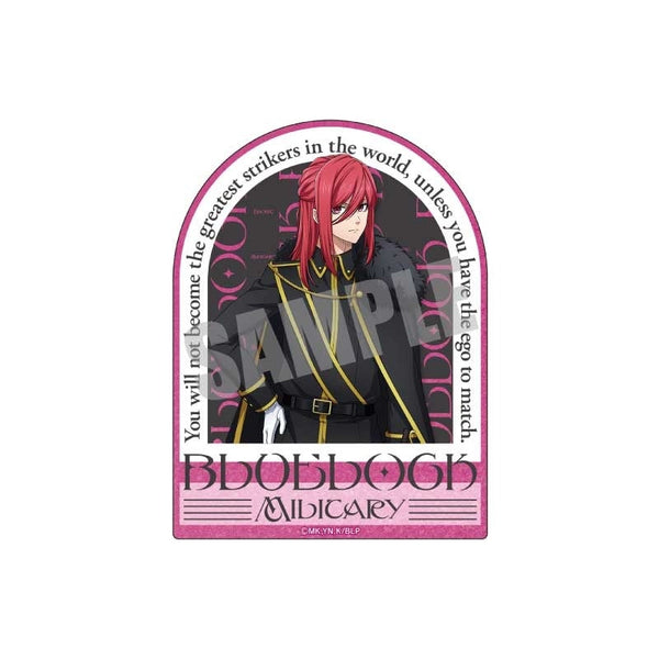 『ブルーロック』ダイカットステッカー 千切 豹馬 Blue military ver.