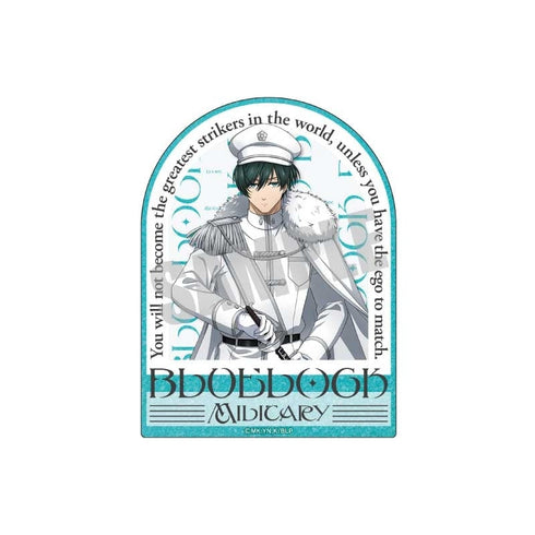 『ブルーロック』ダイカットステッカー 糸師 凛 Blue military ver.