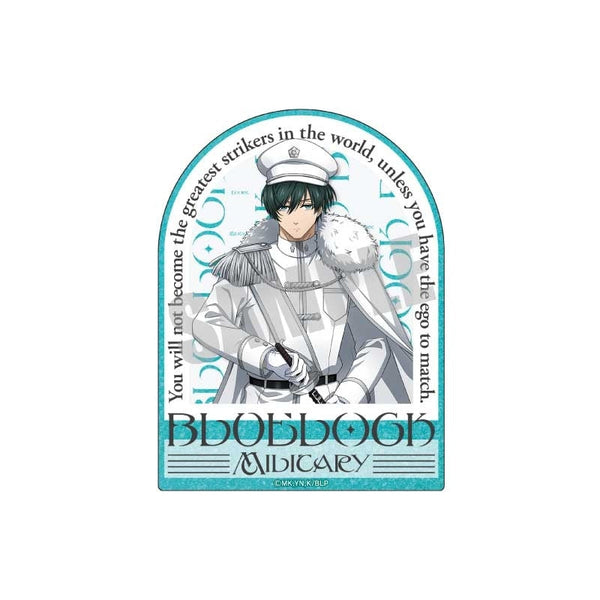 『ブルーロック』ダイカットステッカー 糸師 凛 Blue military ver.