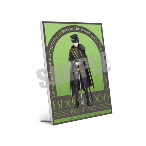 『ブルーロック』アクリルアートボード 潔 世一 Blue military ver.