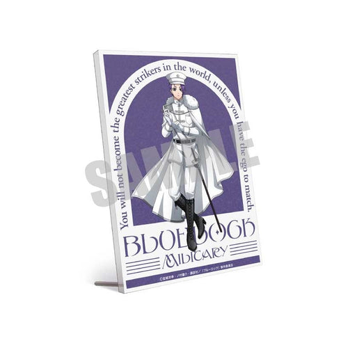 『ブルーロック』アクリルアートボード 御影 玲王 Blue military ver.