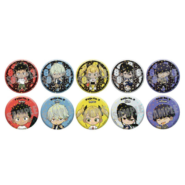 『怪獣8号』トレーディングホログラム缶バッジ Holiday ver.(10種)【BOXJAN】