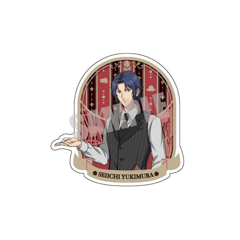 『新テニスの王子様』ダイカットステッカー 幸村精市 Cafe ver.