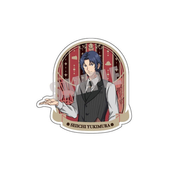 『新テニスの王子様』ダイカットステッカー 幸村精市 Cafe ver.