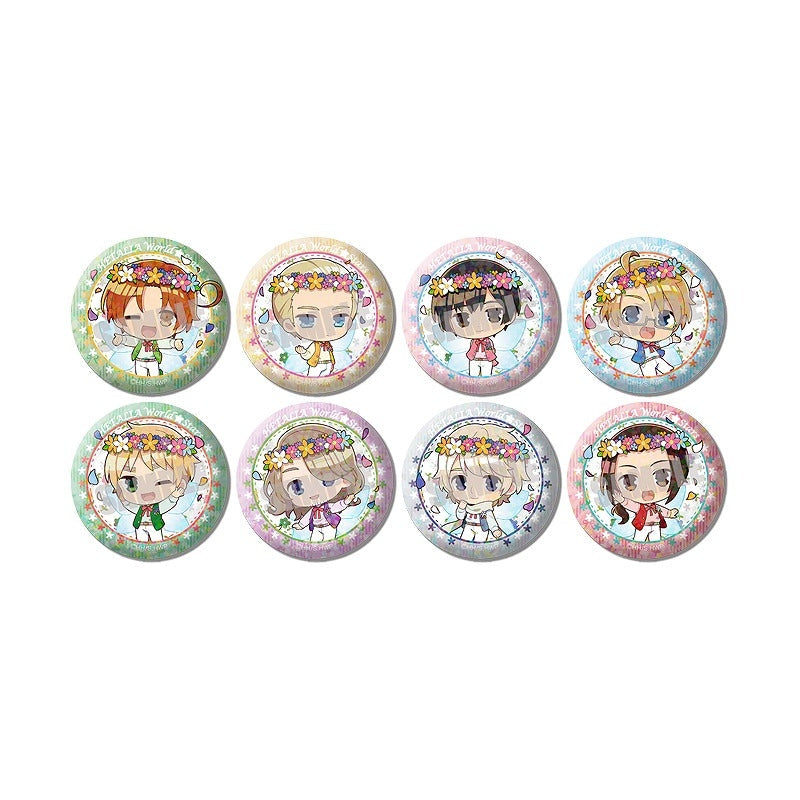 ヘタリア 缶バッジ アニメ「ヘタリア World☆Stars」×mixx garden 2025