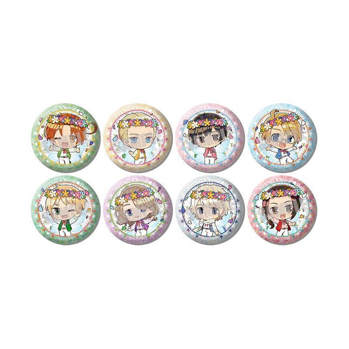 『ヘタリア World★Stars』トレーディングホログラム缶バッジ Spring fairy ver.(全8種)【BOXJAN】