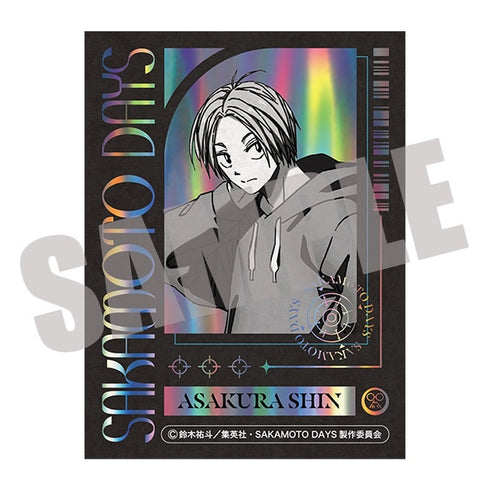 『SAKAMOTO DAYS』オーロラダイカットステッカー Vol.1 朝倉 シン