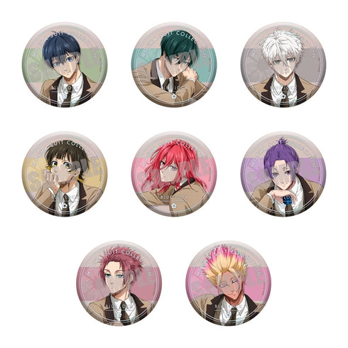 『ブルーロック』トレーディング箔押し缶バッジ MOCHA SUIT ver.(全8種)【BOXJAN】