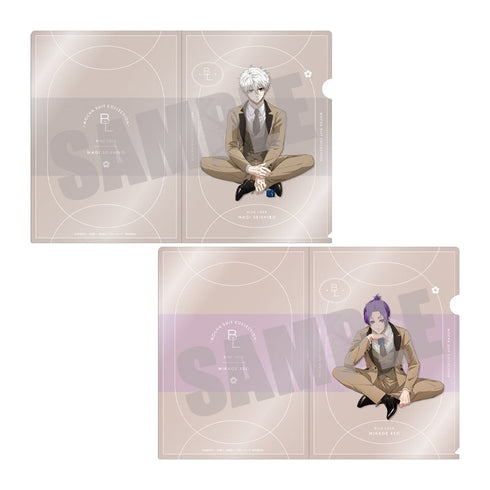 『ブルーロック』オーロラクリアファイルセット 凪 誠士郎&御影 玲王 MOCHA SUIT ver.