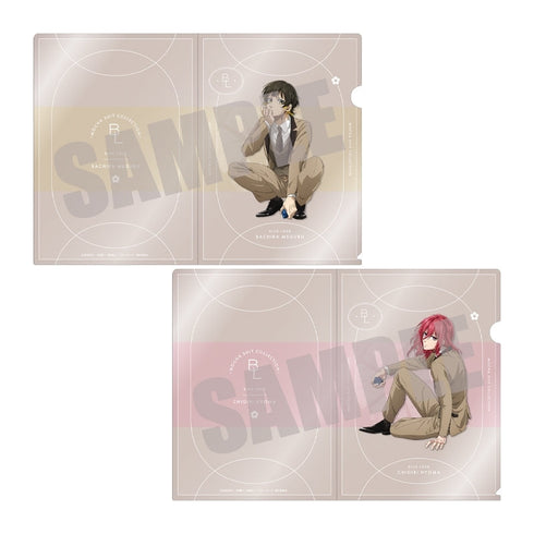 『ブルーロック』オーロラクリアファイルセット 蜂楽 廻&千切 豹馬 MOCHA SUIT ver.