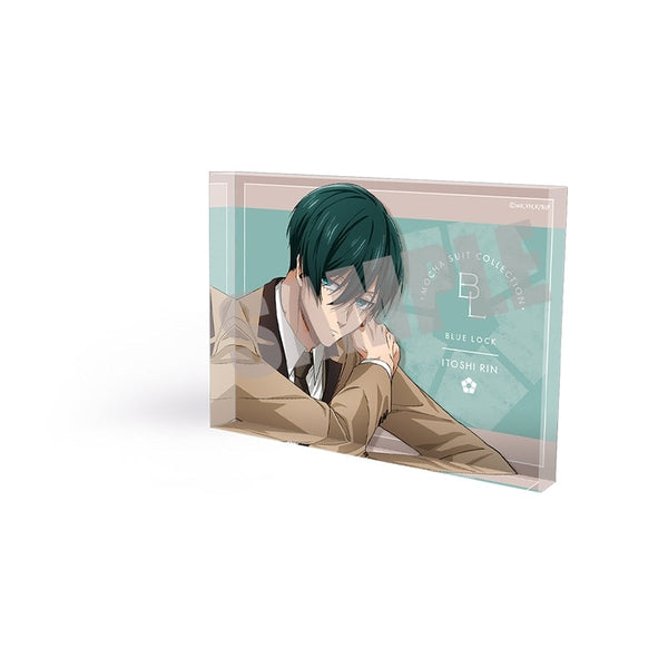 『ブルーロック』アクリルブロック 糸師 凛 MOCHA SUIT ver.