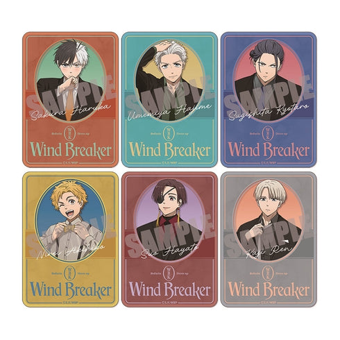 『WIND BREAKER』トレーディングクリアカードコレクション Dress up ver.(全6種)【セットJAN】