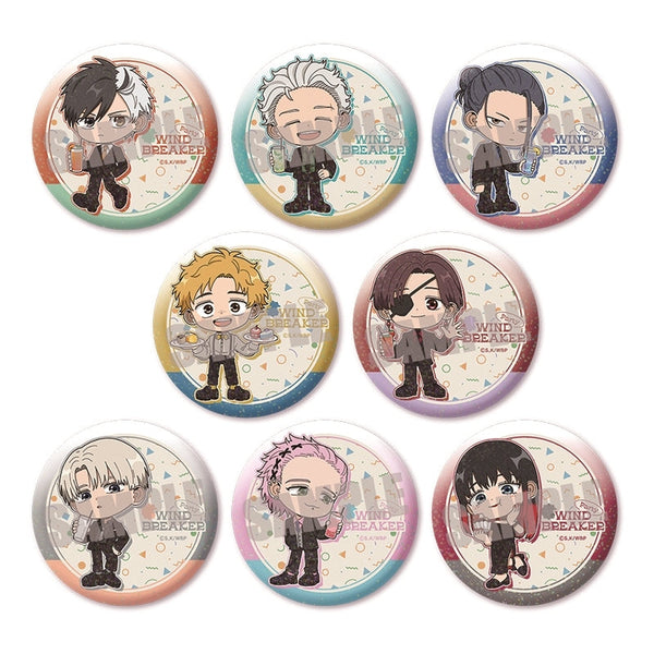 『WIND BREAKER』トレーディングホログラム缶バッジ PARTY ver.(全8種)【BOXJAN】