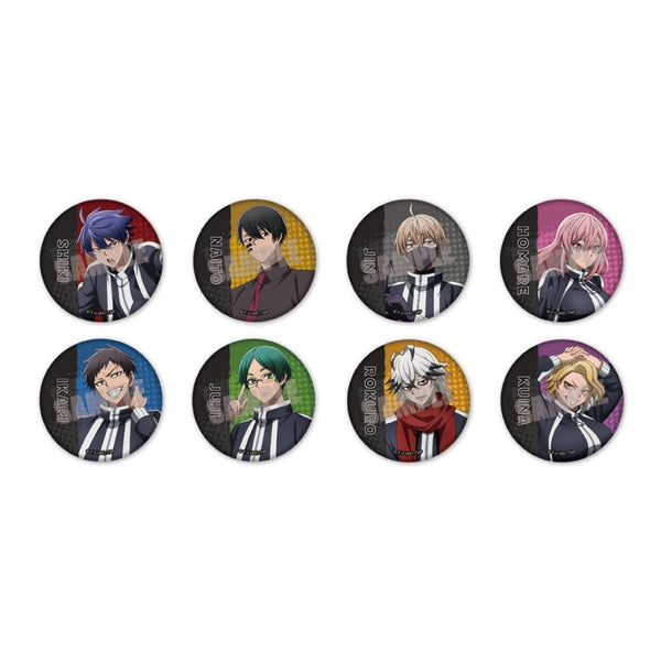 『桃源暗鬼』トレーディングマット缶バッジ Vol.1(全8種)【BOXJAN】