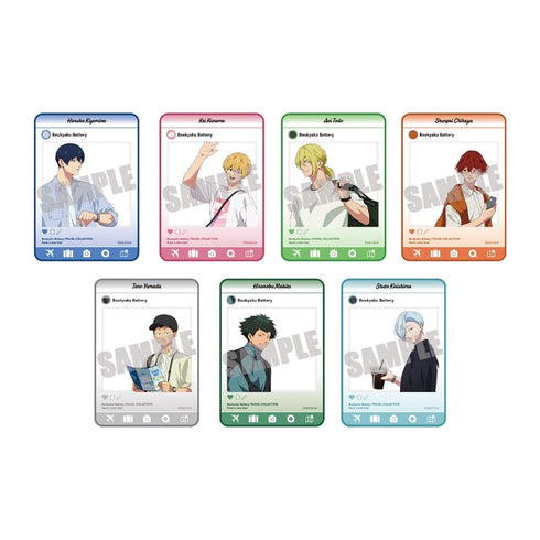 『忘却バッテリー』トレーディングクリアカードコレクション TRAVEL ver.(全7種)【セットJAN】