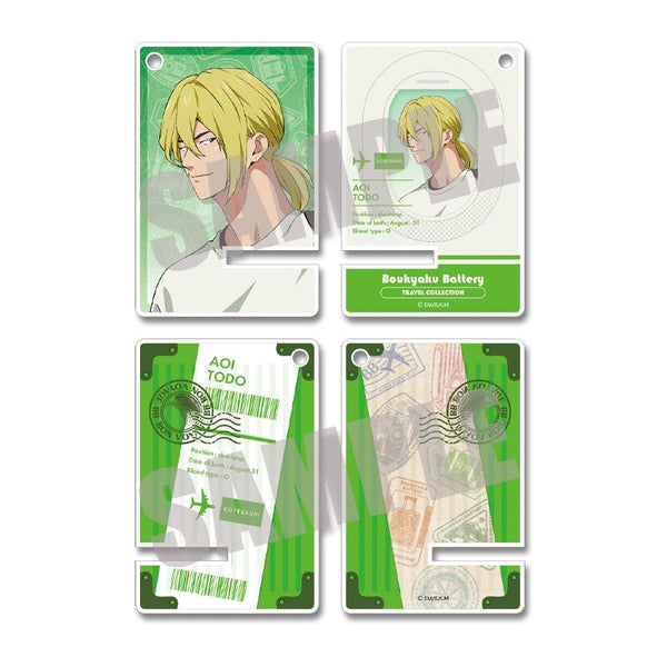 『忘却バッテリー』アクリルミニスマホスタンド 藤堂 葵 TRAVEL ver.