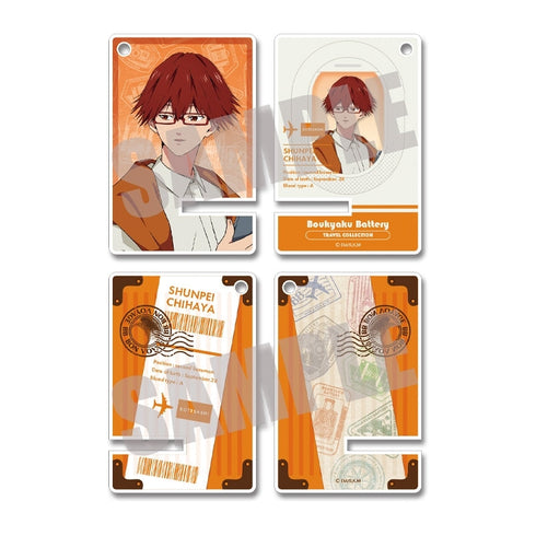 『忘却バッテリー』アクリルミニスマホスタンド 千早瞬平 TRAVEL ver.