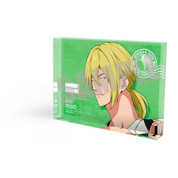 『忘却バッテリー』アクリルブロック 藤堂 葵 TRAVEL ver.