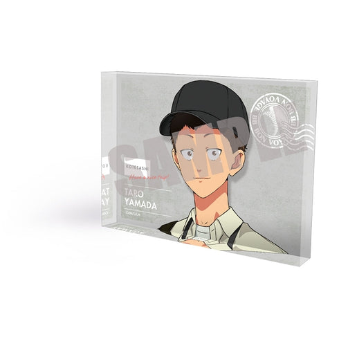 『忘却バッテリー』アクリルブロック 山田太郎 TRAVEL ver.