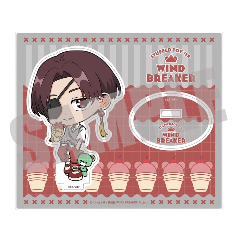 WIND BREAKER アクリルマスコット 食べ物テーマ ８個セット WIND BREAKER』アクリルスタンド 蘇枋 隼飛 STUFFED TOY ver