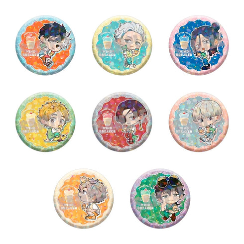 『WIND BREAKER』トレーディングホログラム缶バッジ STUFFED TOY ver.(全8種)【BOXJAN】