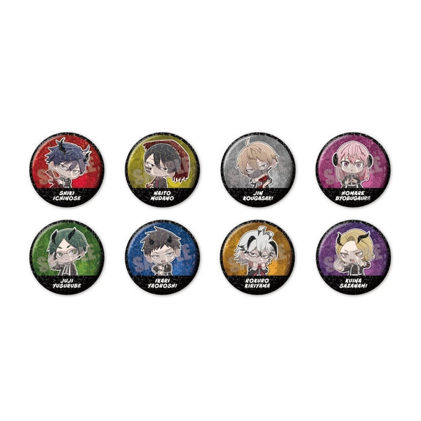 『桃源暗鬼』トレーディングホログラム缶バッジ BATTLE ver.(全8種)【BOXJAN】