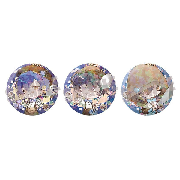 『厨二病三銃士』ホログラム缶バッジセット