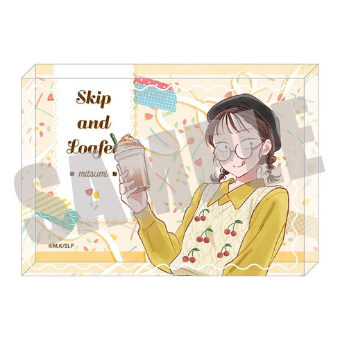 『スキップとローファー』アクリルブロック 岩倉 美津未 Link code ver.
