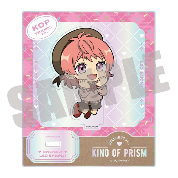 『KING OF PRISM』オーロラミニアクリルスタンド 西園寺 レオ DELICIOUS ver.