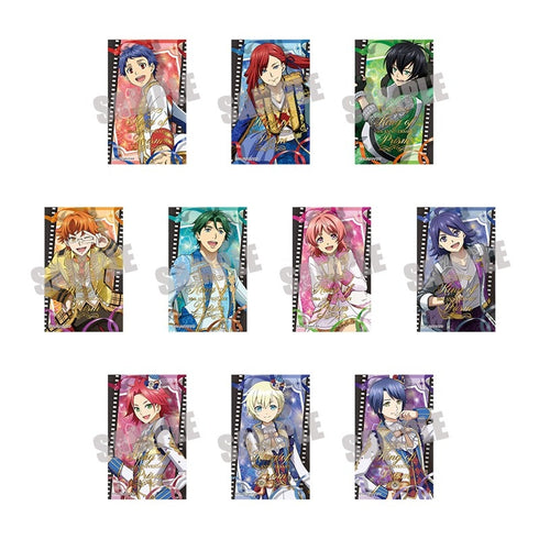 『KING OF PRISM』トレーディング箔押しホログラムクリアカード キービジュアル ver.(10種)【セットJAN】