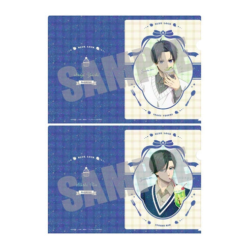 『ブルーロック』ホログラムクリアファイルセット 潔 世一&糸師 凛 Sweets ver.