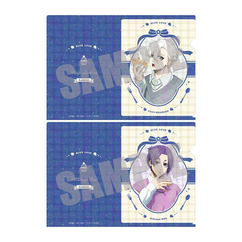 『ブルーロック』ホログラムリアファイルセット 凪 誠士郎&御影 玲王 Sweets ver.