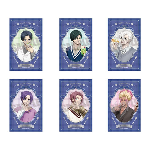 『ブルーロック』トレーディング箔押しクリアカードコレクション Sweets ver.(全6種)【セットJAN】