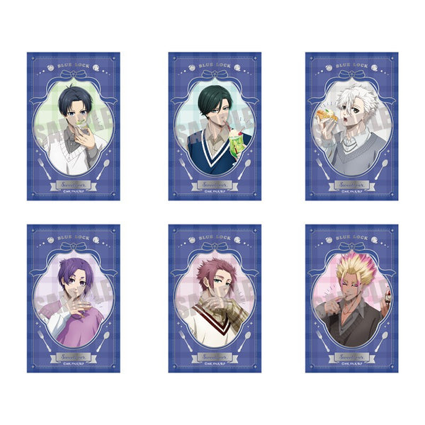 『ブルーロック』トレーディング箔押しクリアカードコレクション Sweets ver.(全6種)【セットJAN】