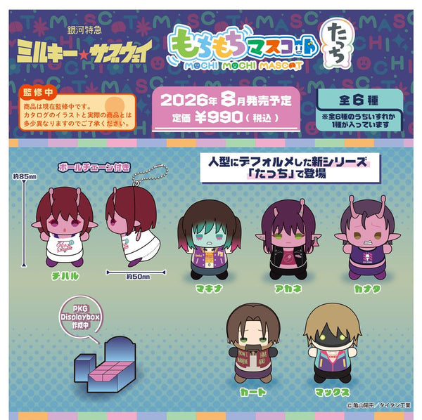 『銀河特急 ミルキー☆サブウェイ』もちもちマスコットたっち【BOX】