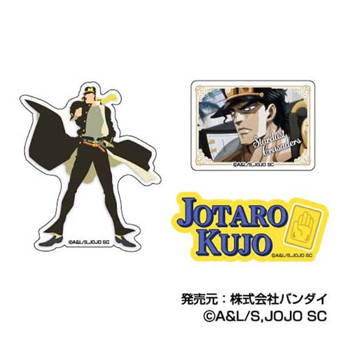 『ジョジョの奇妙な冒険 スターダストクルセイダース』デバイスステッカー 彩色影絵【BOX】
