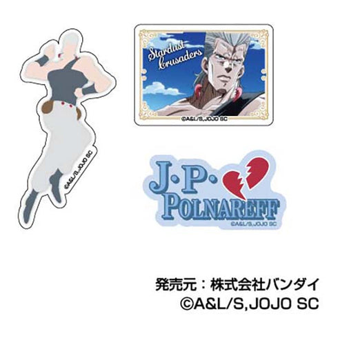 『ジョジョの奇妙な冒険 スターダストクルセイダース』デバイスステッカー 彩色影絵【BOX】