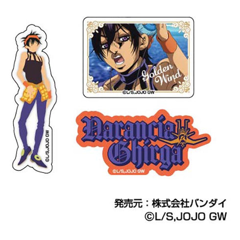 『ジョジョの奇妙な冒険 黄金の風』デバイスステッカー 彩色影絵【BOX】