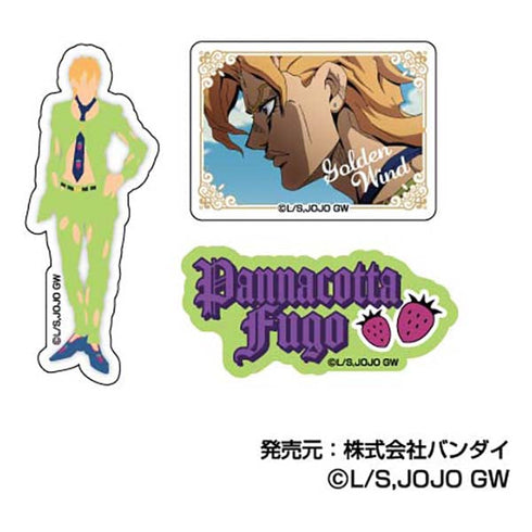 『ジョジョの奇妙な冒険 黄金の風』デバイスステッカー 彩色影絵【BOX】