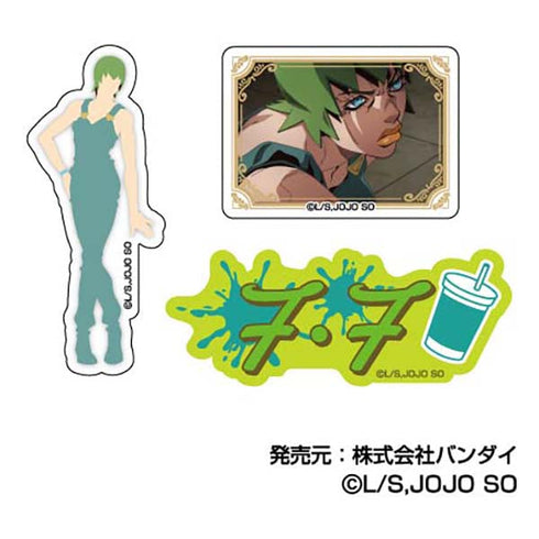 『ジョジョの奇妙な冒険 ストーンオーシャン』デバイスステッカー 彩色影絵【BOX】